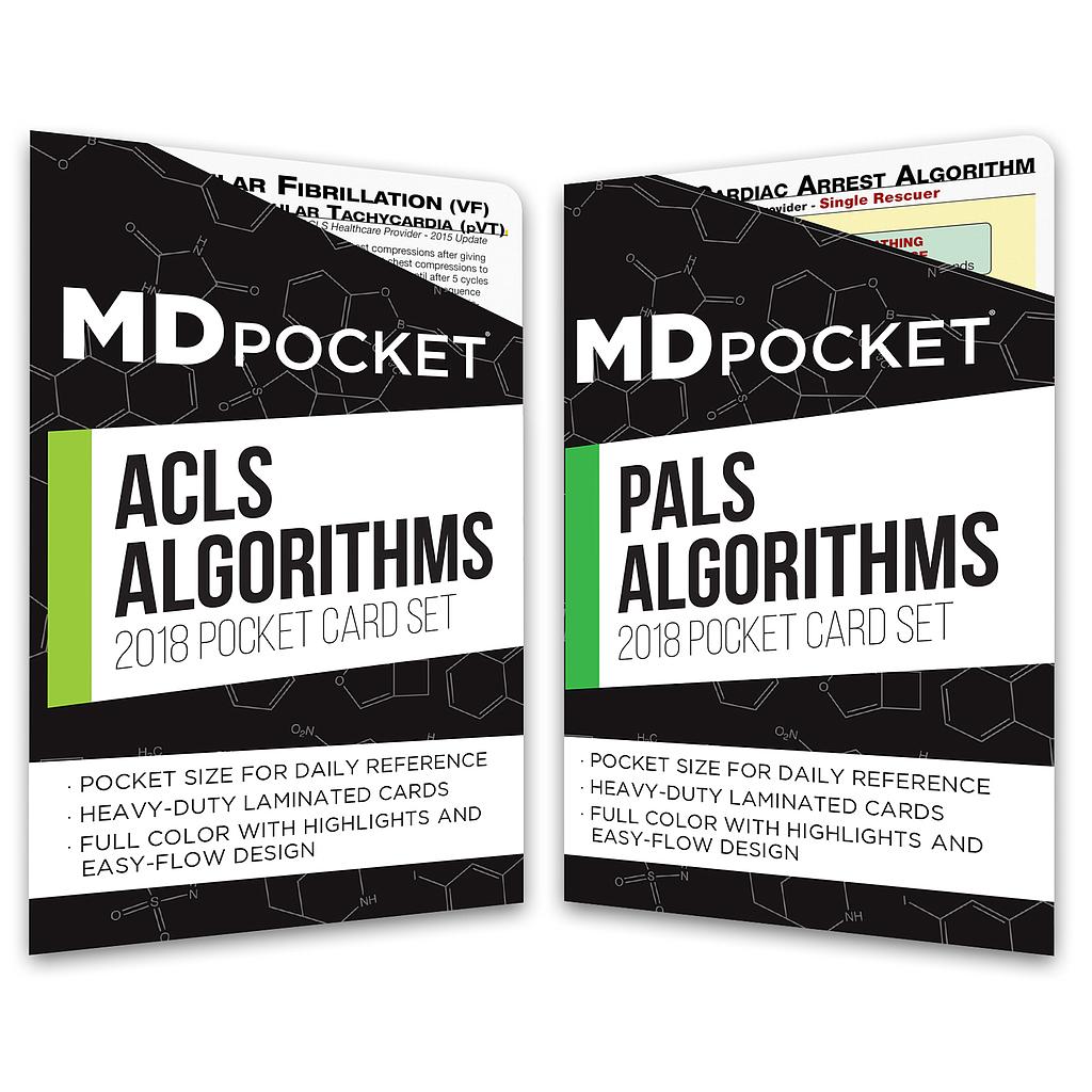 ACLS &amp; PALS Card Set - 2018