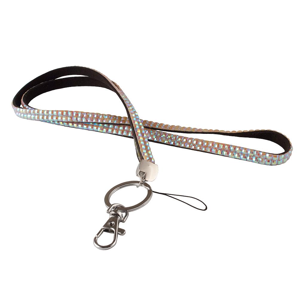 Rhinestone Lanyard - Crystal