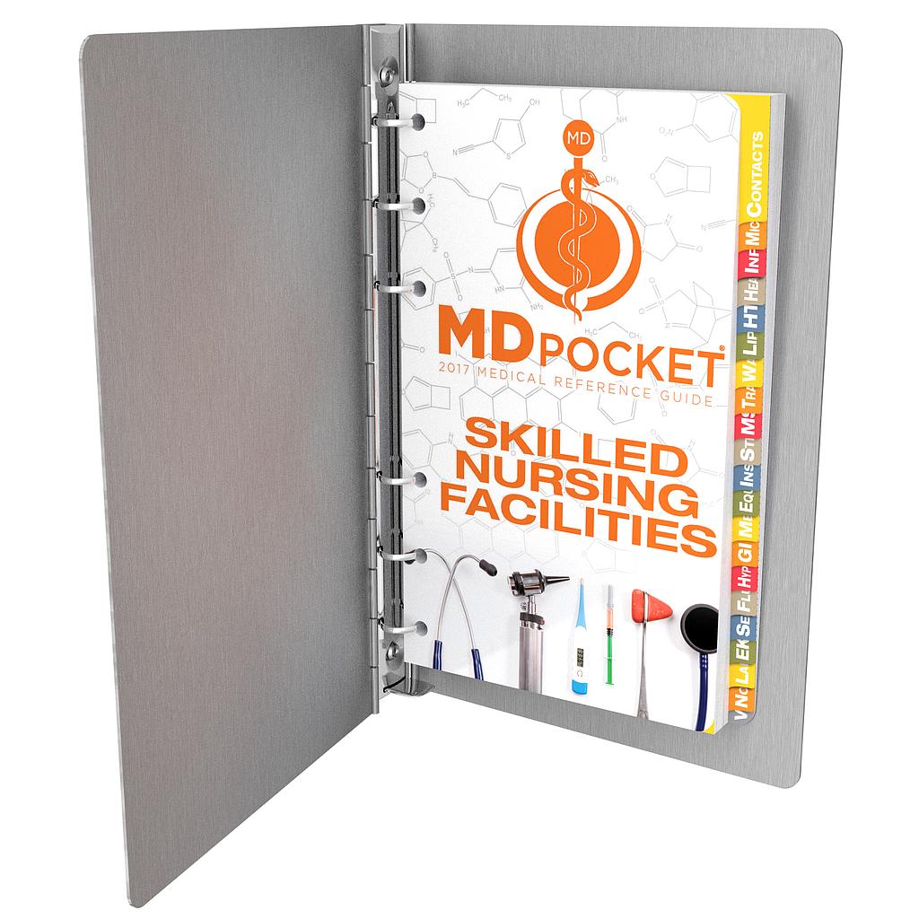 MDpocket Skilled Nursing Facilities Aluminum Binder