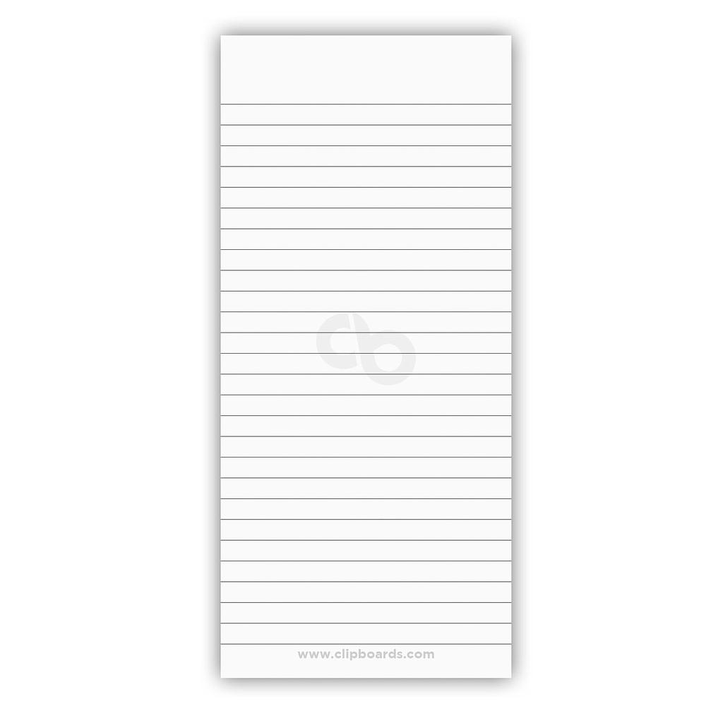 3.75 x 8.25 Notepad