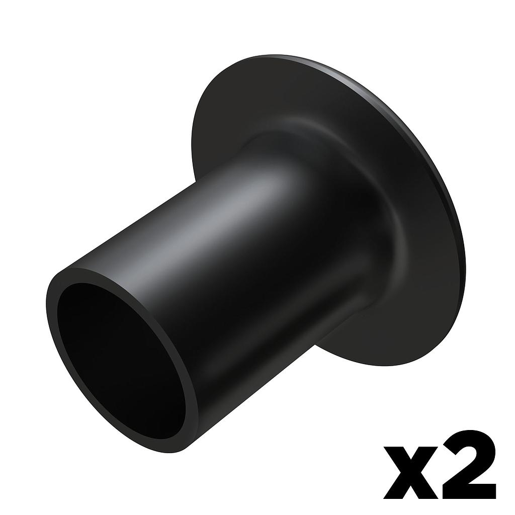 Black Clipboard Rivet 2 Pack