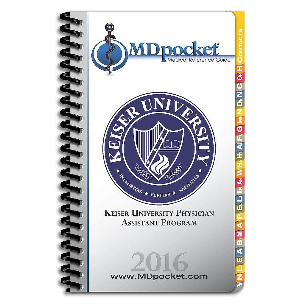 MDpocket Keiser University Physician Assistant Edition
