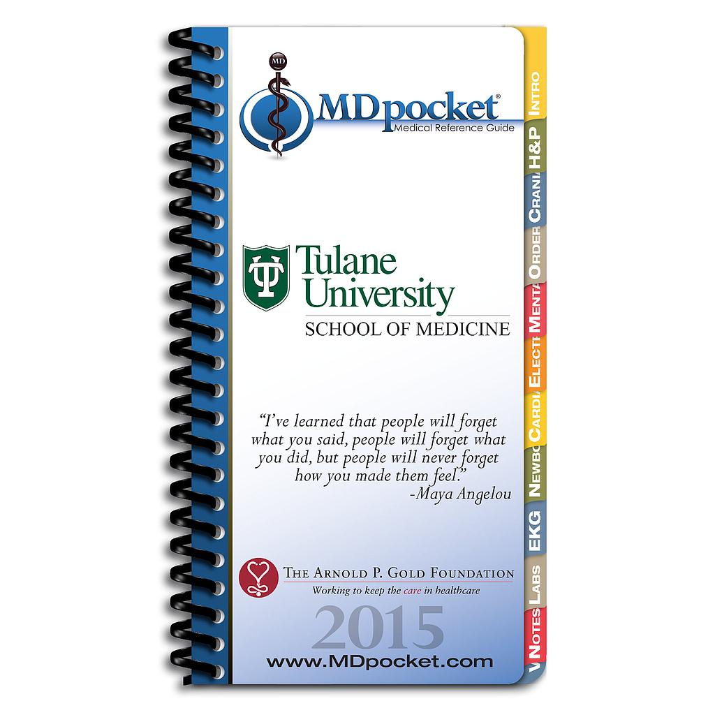 MDpocket Tulane University Medical Student Mini Edition