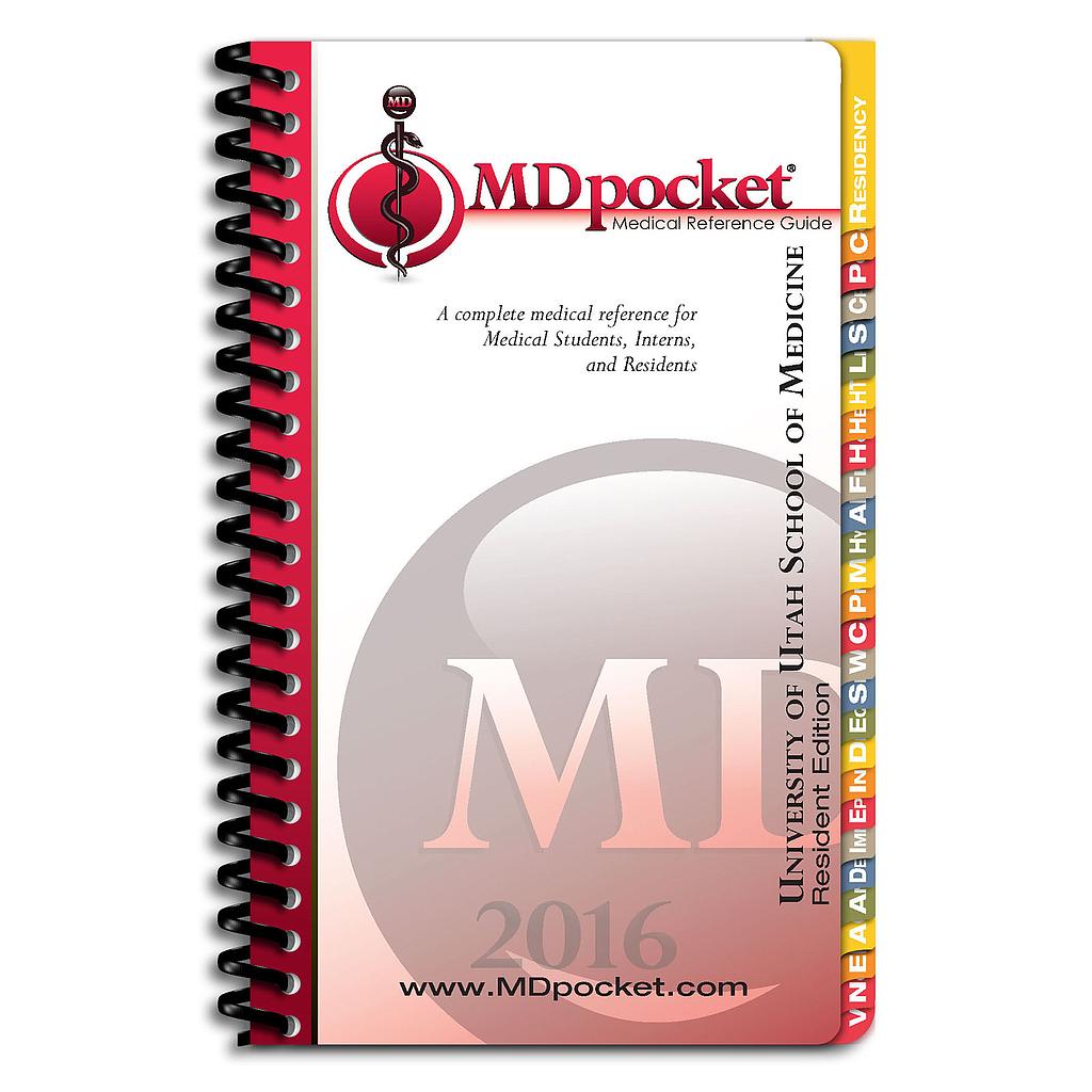 MDpocket University of Utah Resident Edition