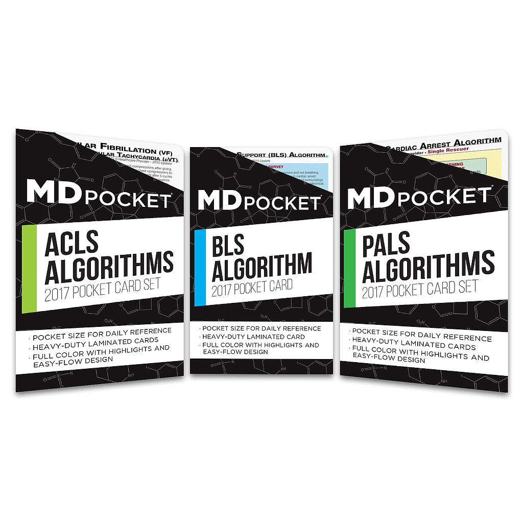 PALS, ACLS &amp; BLS Card Pack 