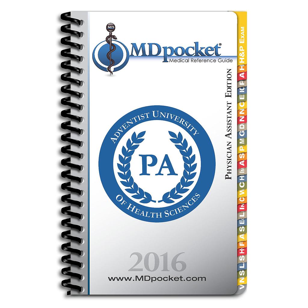 MDpocket Adventist University Physician Assistant Edition