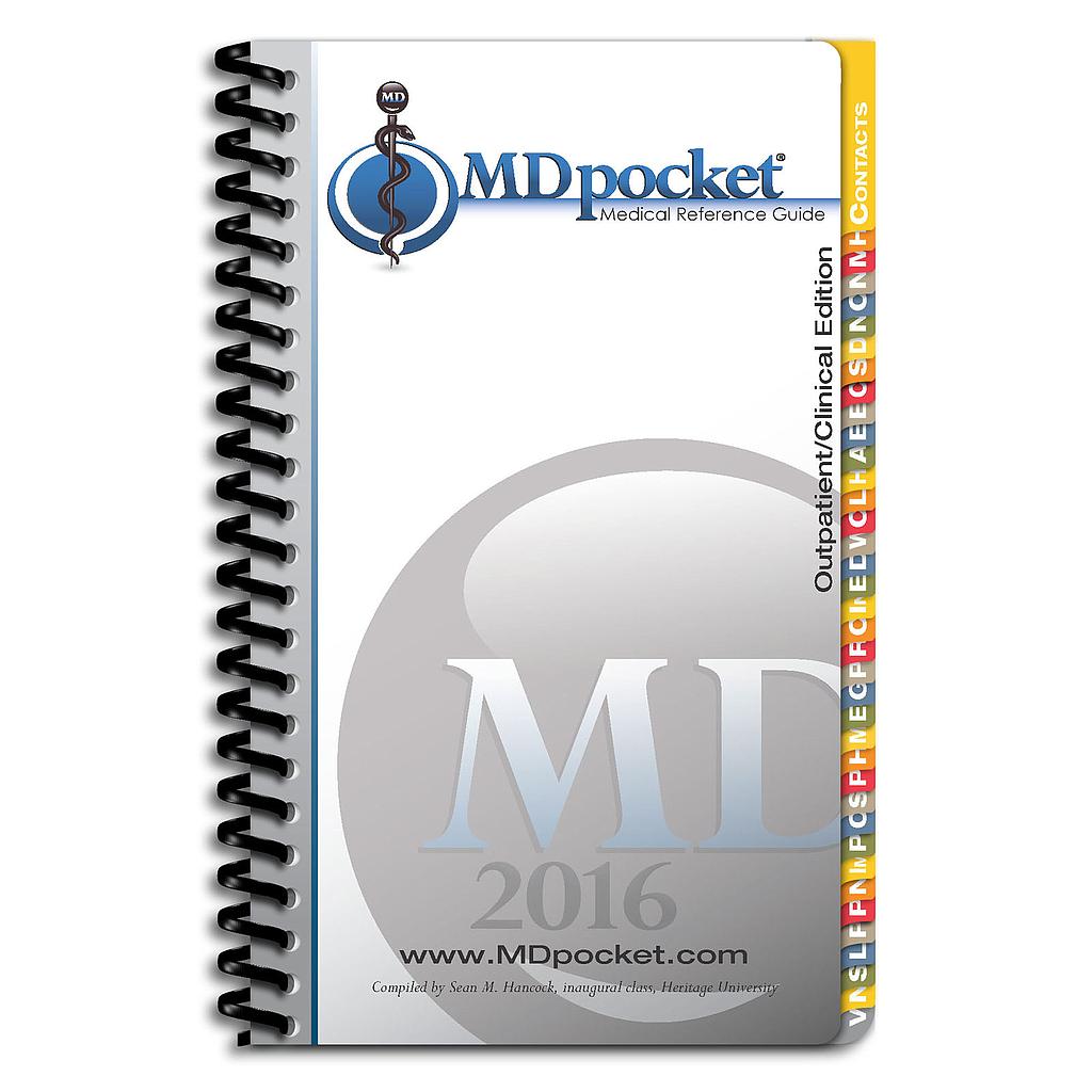 MDpocket Heritage University Physician Assistant Outpatient/Clinical Edition