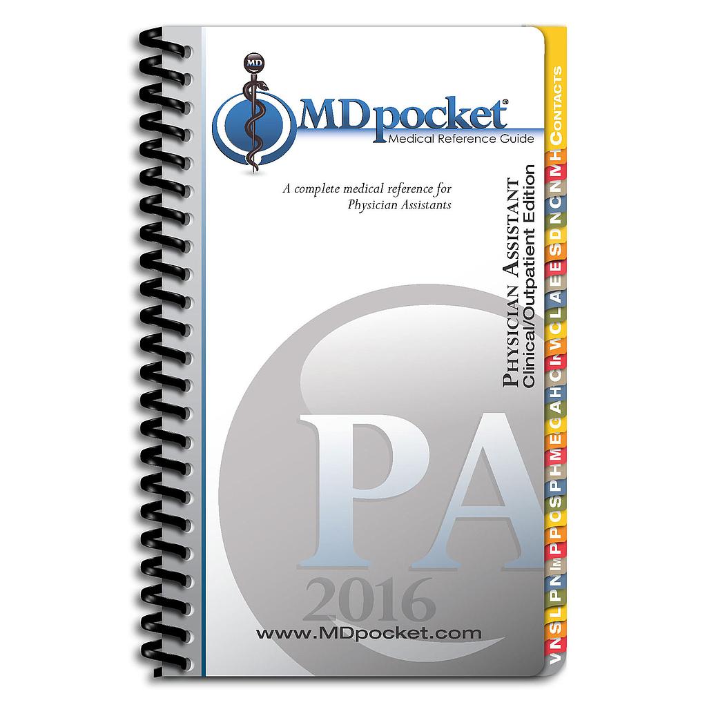 MDpocket Physician Assistant Outpatient/Clinical Edition